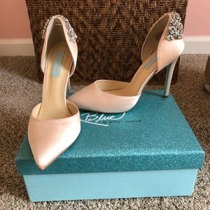 Blue by Betsey Johnson heels